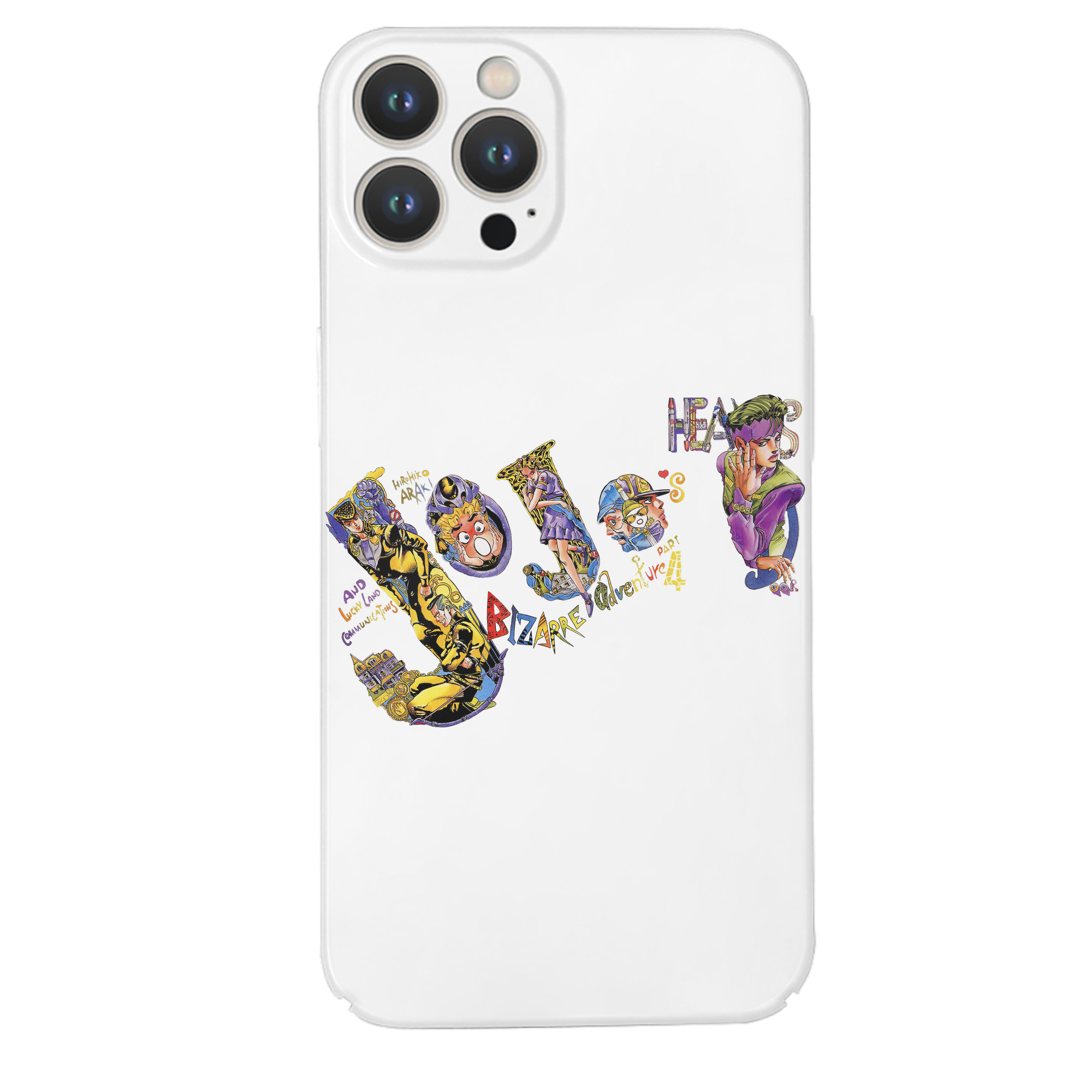 （画像用） ジョジョの奇妙な冒険 JoJo's Bizarre Adventure 【iPhone 14シリーズ対応】ハードケース